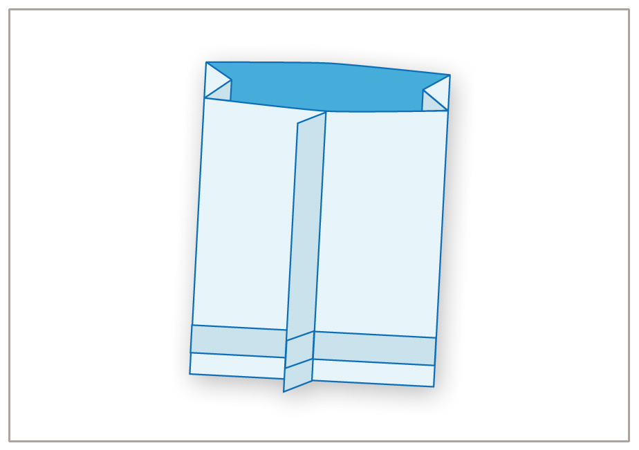 窪津製袋 取扱製品 合掌 ガゼット袋
